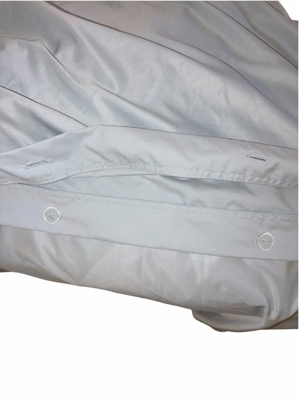UGG Cooling Duvet Cover Ocean Mist Grey Light Blue Chic Neutral Minimalist King